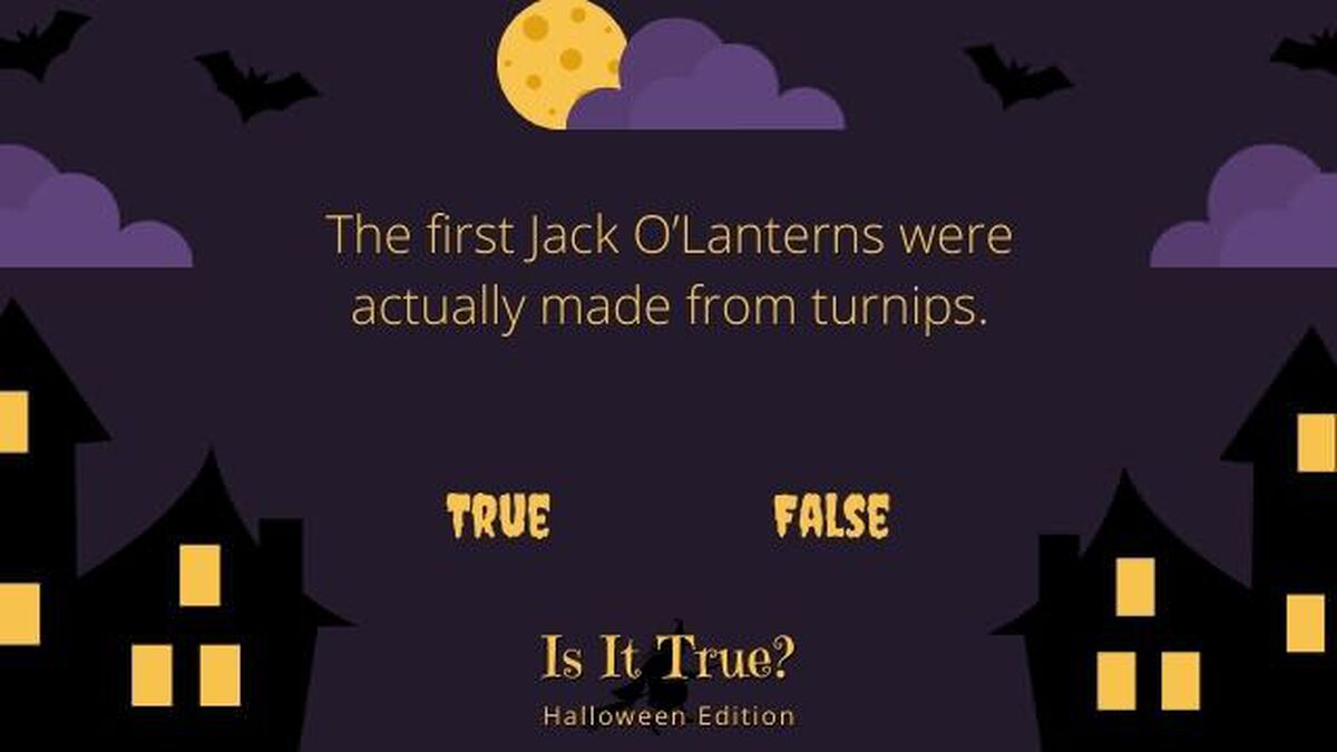 Is it True? Halloween Edition image number null